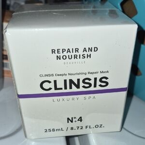 Repair and Nourish Luxury Spa Mask No.4 - White with Purple Accent